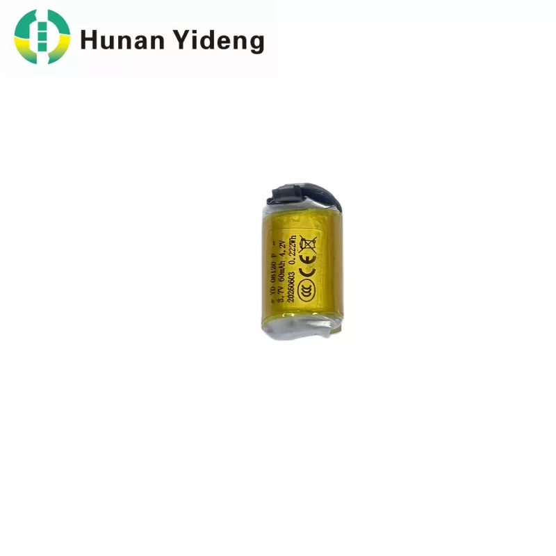08120 Li-polymerová válcová baterie 3,7V 60mAh