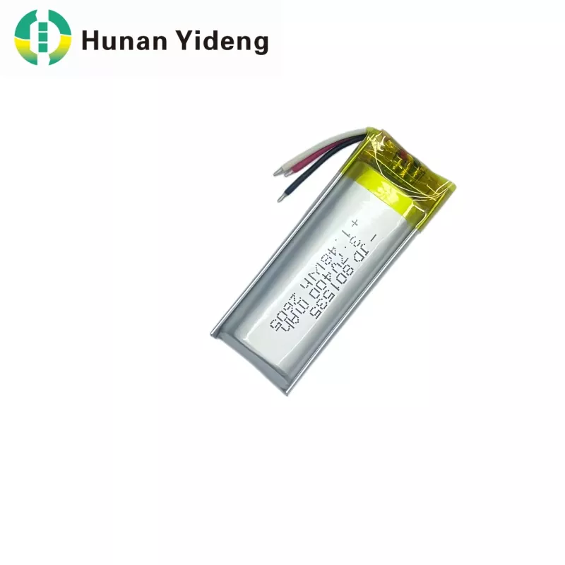 3,7V 600mAh 801535 plochá lithiová polymerová dobíjecí Lipo baterie