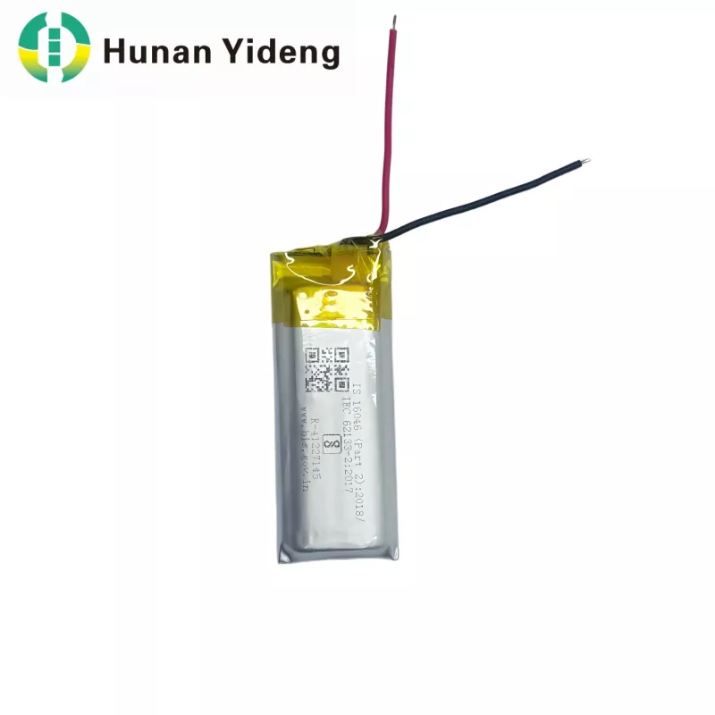 801435 3,7 V 500 mAh Li-Ion baterie 1,48 Wh pro Smart Door Lock