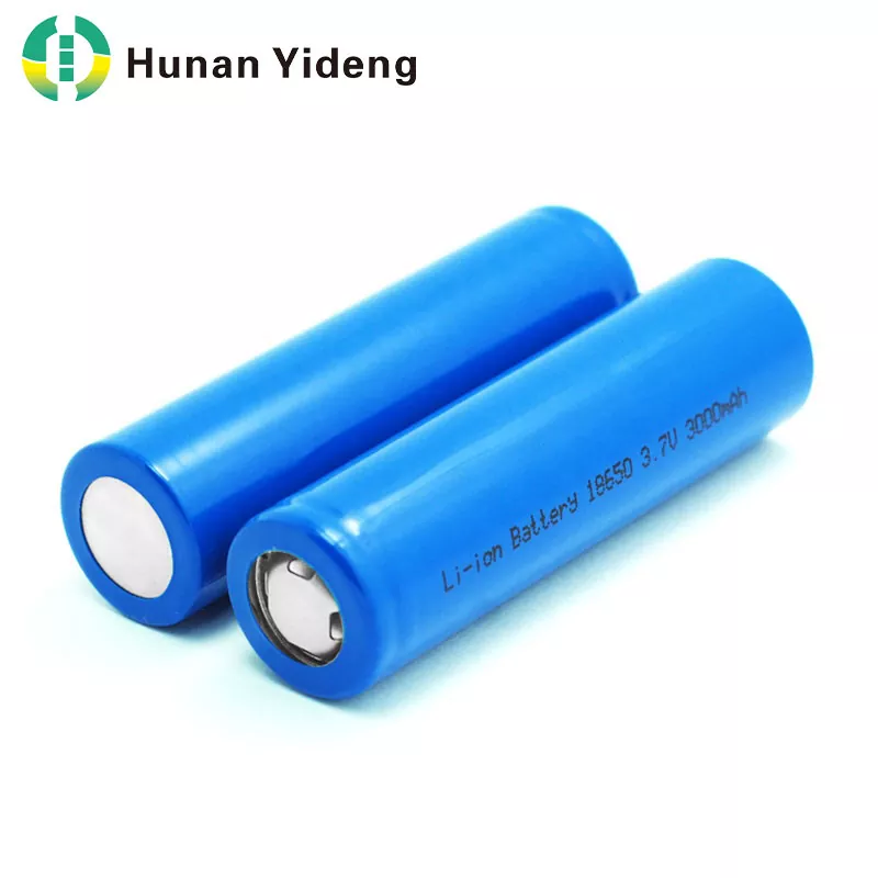 Vysokokapacitní 18650 válcová lithium-iontová baterie 3,7V 3000mAh