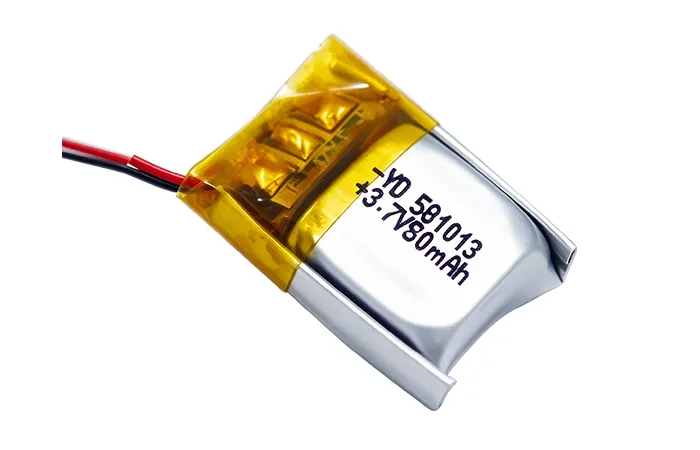 Lithium polymer miniature battery product 2
